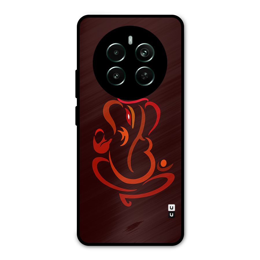 Jai Ganesha Metal Back Case for Realme 12 Pro Plus