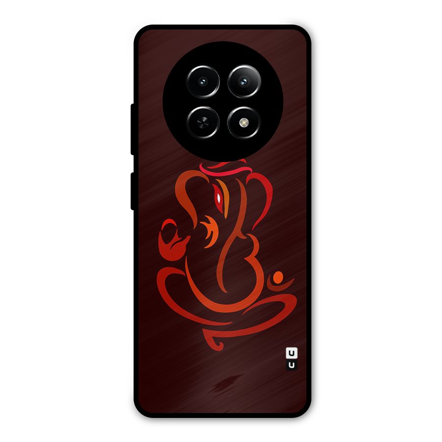 Jai Ganesha Metal Back Case for Realme 13