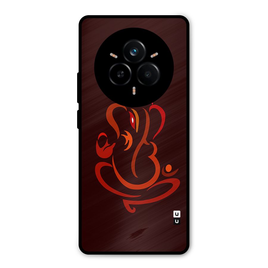 Jai Ganesha Metal Back Case for Realme 14 Pro