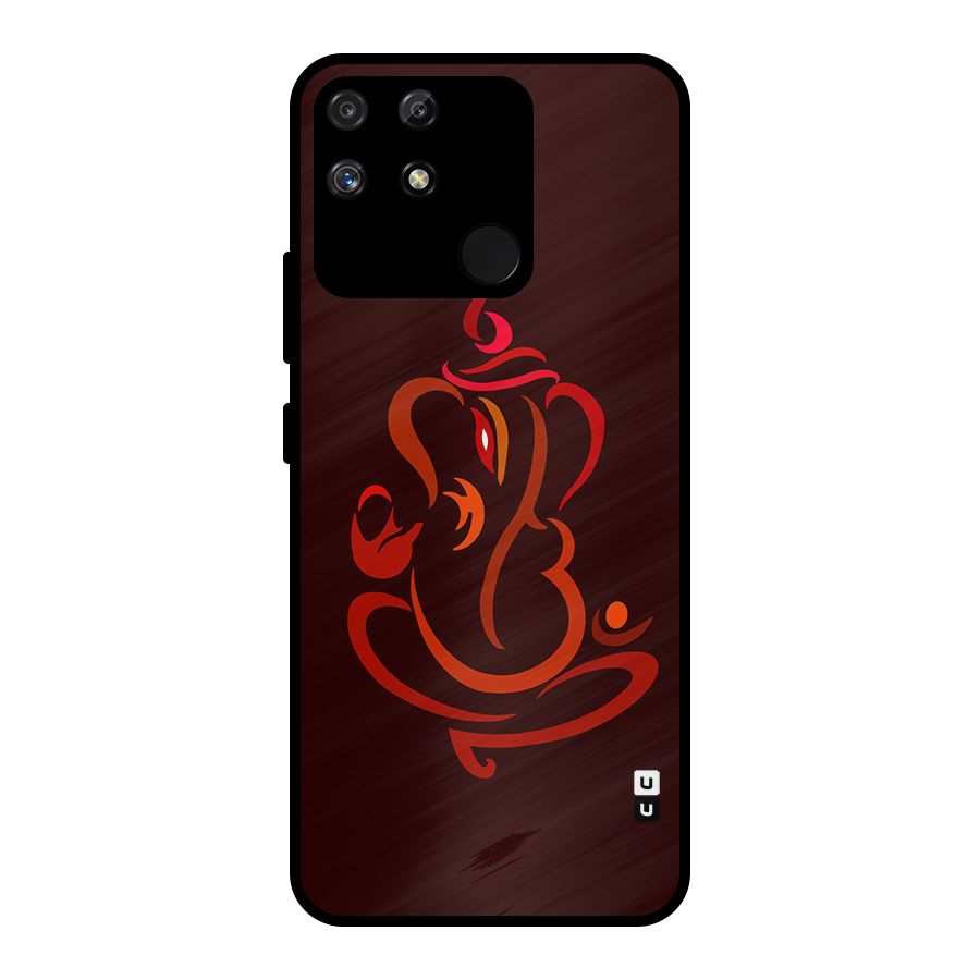 Jai Ganesha Metal Back Case for Realme Narzo 50A