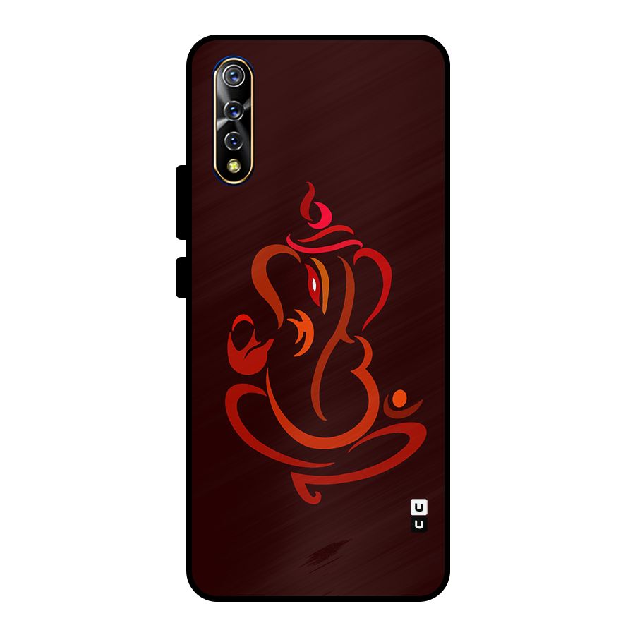Jai Ganesha Metal Back Case for Vivo S1