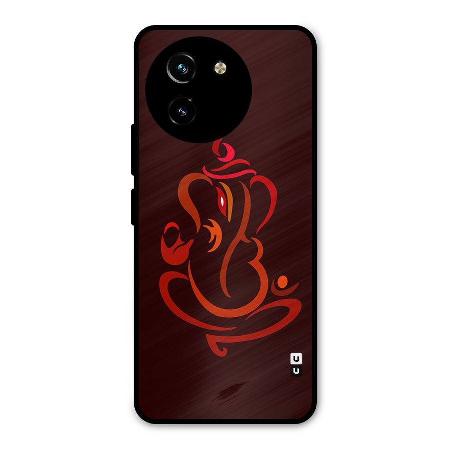 Jai Ganesha Metal Back Case for Vivo T3x