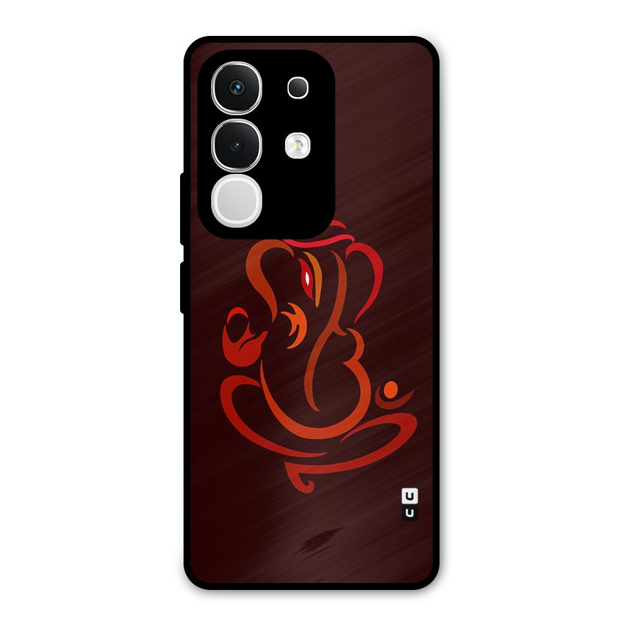 Jai Ganesha Metal Back Case for Vivo T4x