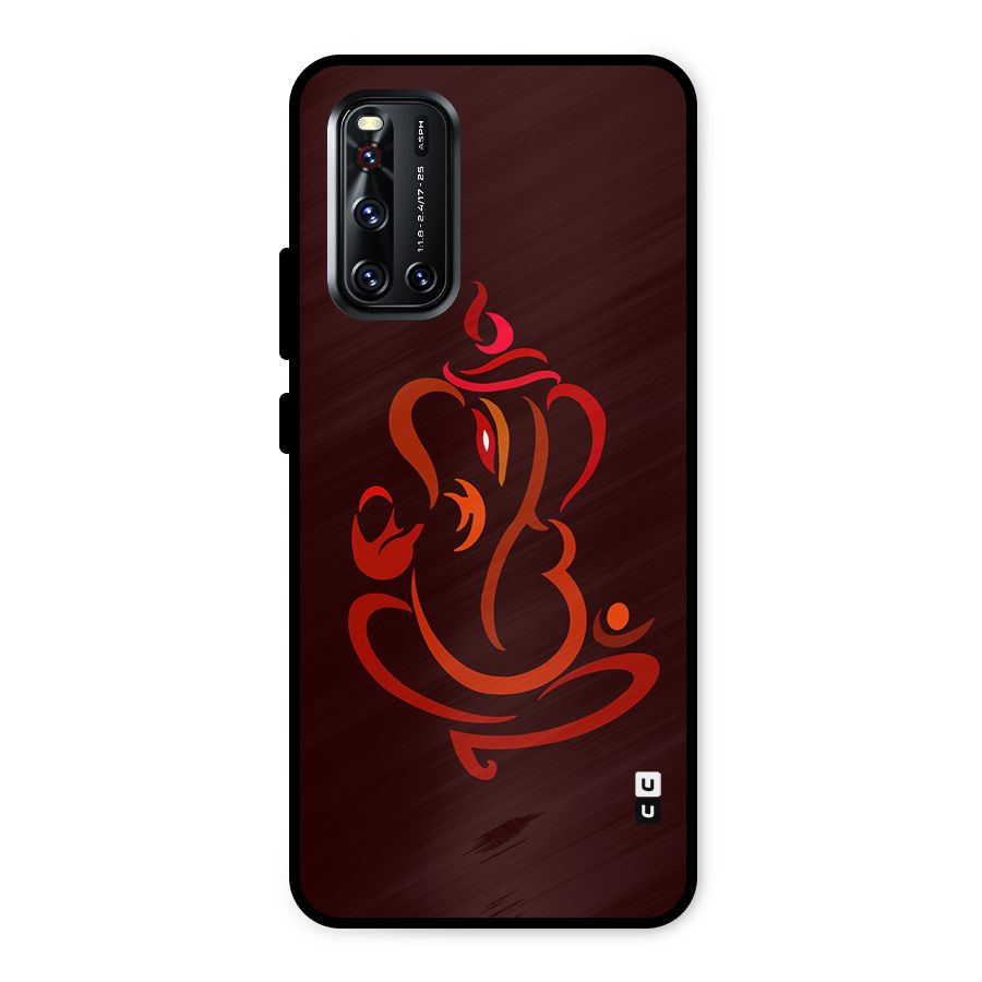 Jai Ganesha Metal Back Case for Vivo V19