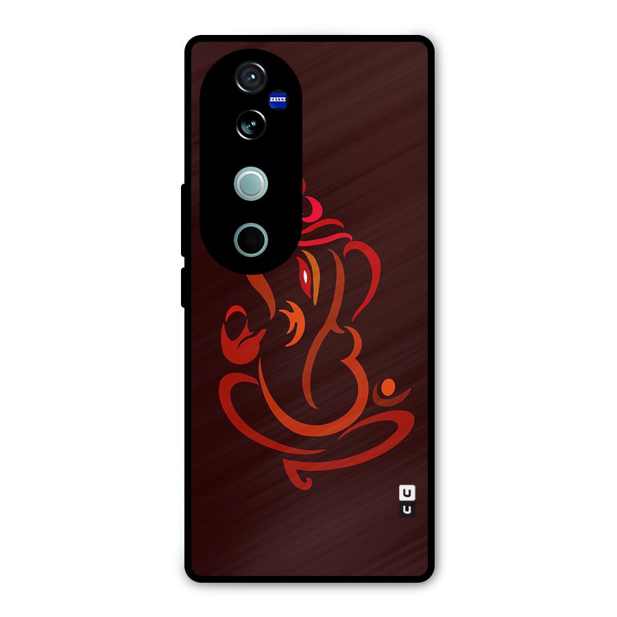 Jai Ganesha Metal Back Case for Vivo V40