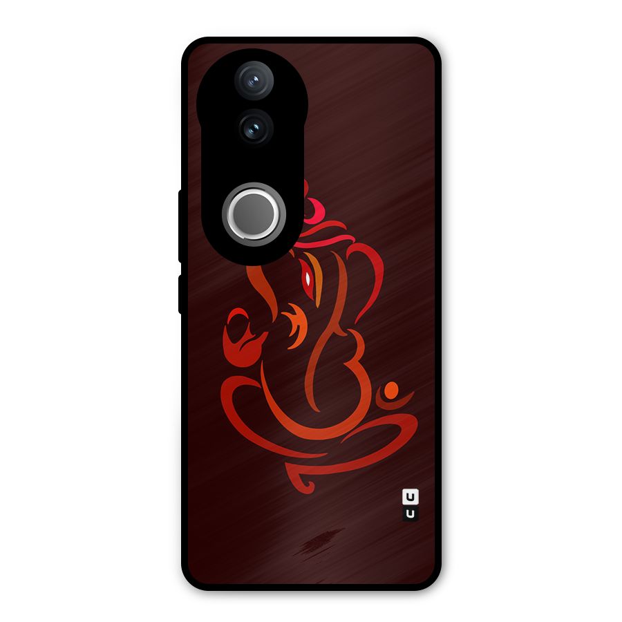 Jai Ganesha Metal Back Case for Vivo V50e