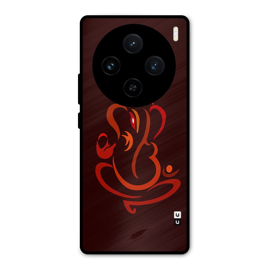 Jai Ganesha Metal Back Case for Vivo X100
