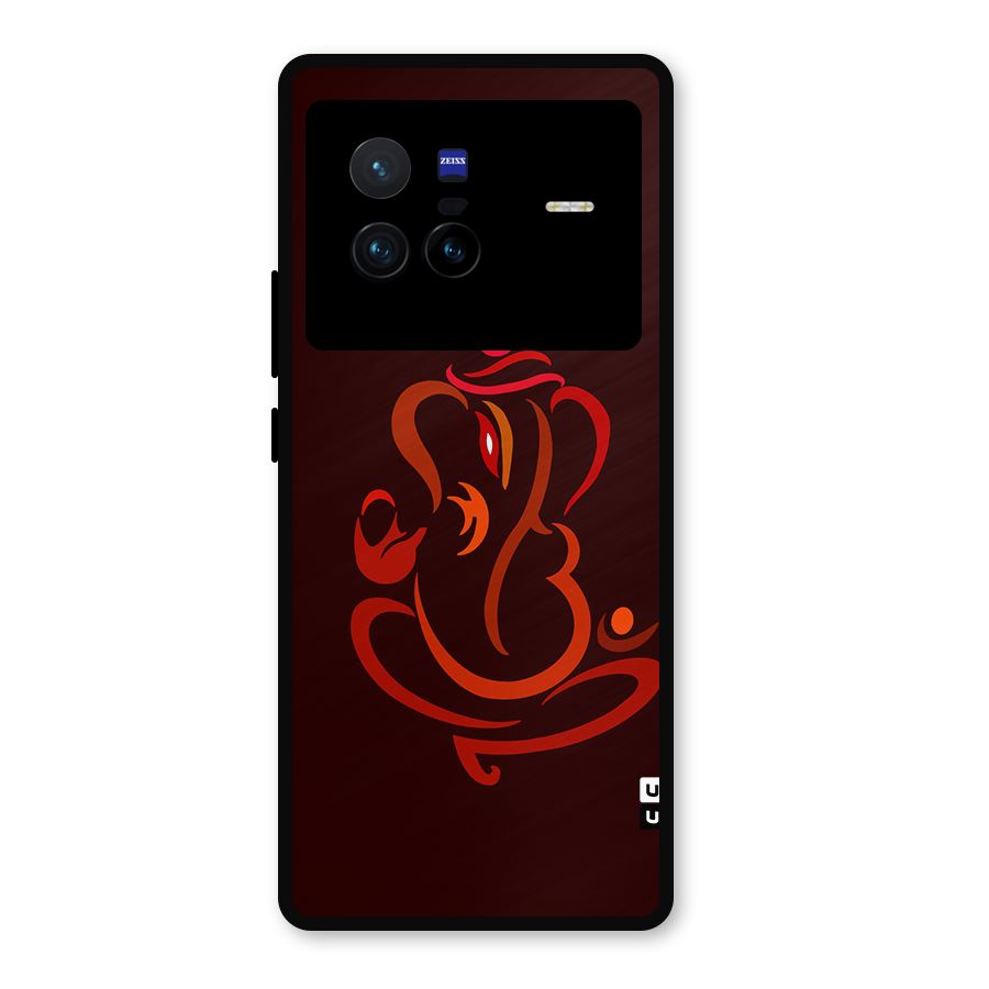Jai Ganesha Metal Back Case for Vivo X80