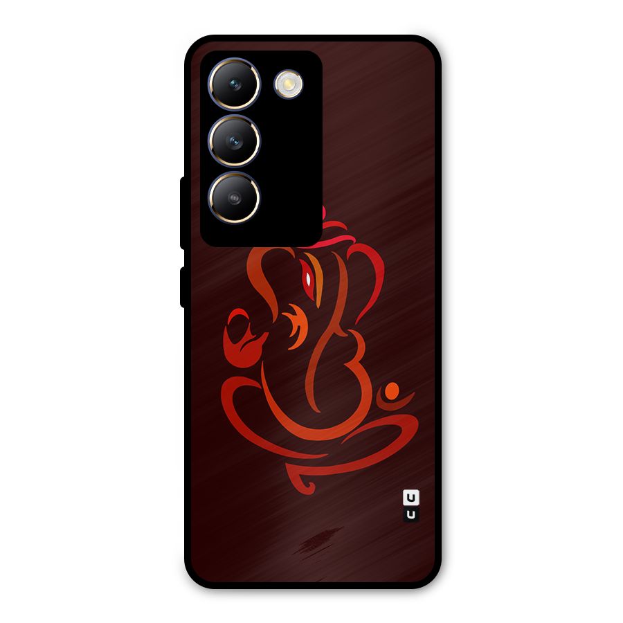 Jai Ganesha Metal Back Case for Vivo Y200e