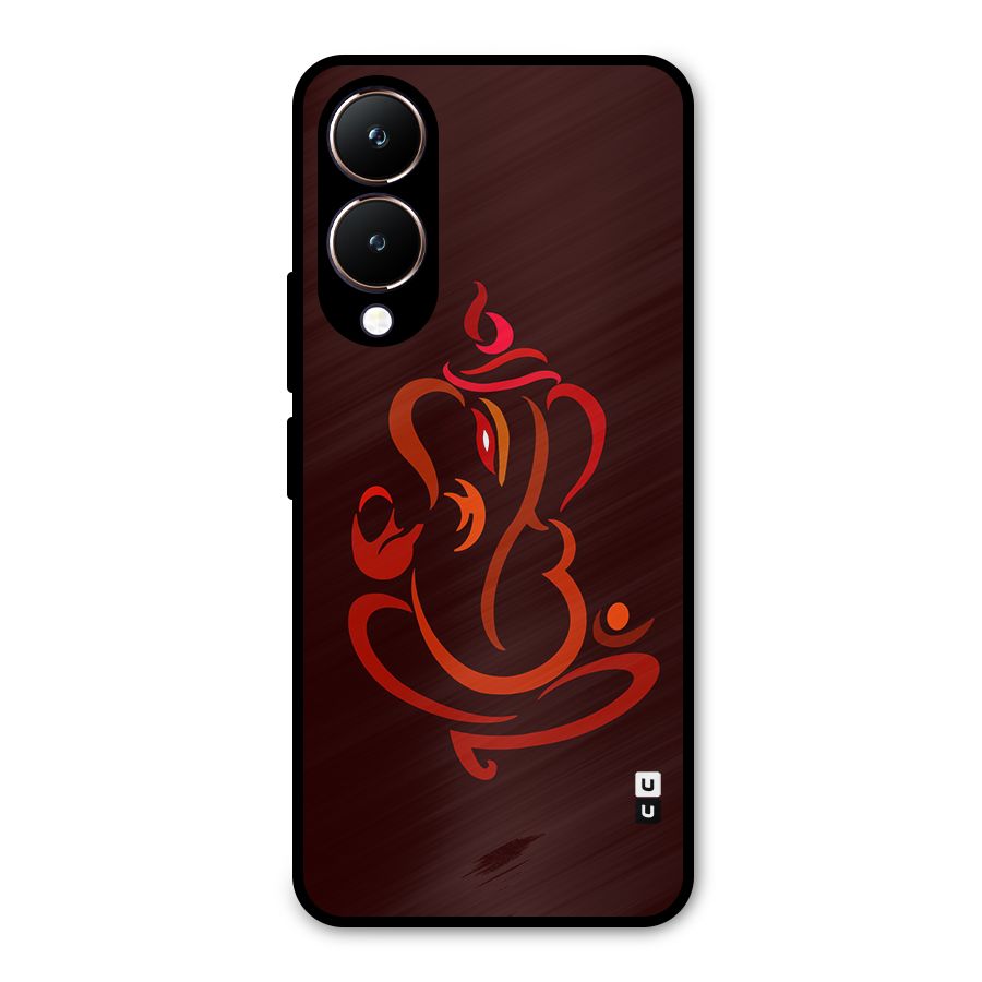 Jai Ganesha Metal Back Case for Vivo Y28
