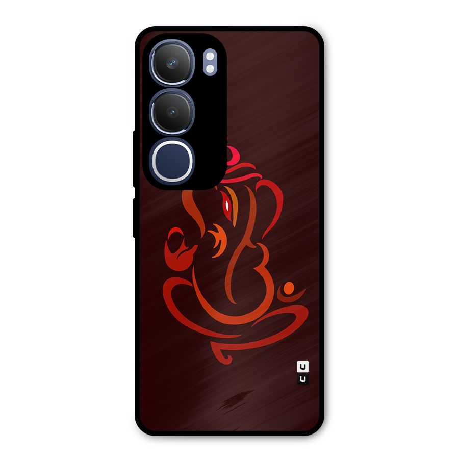 Jai Ganesha Metal Back Case for Vivo Y29