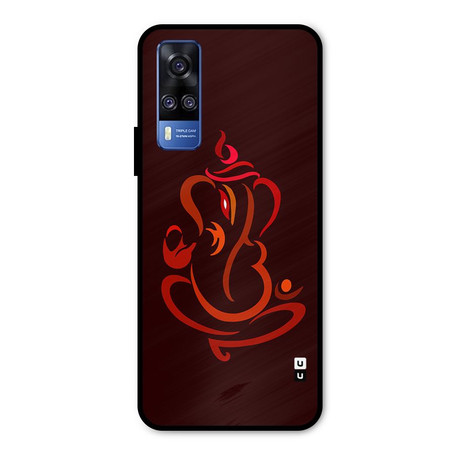 Jai Ganesha Metal Back Case for Vivo Y31