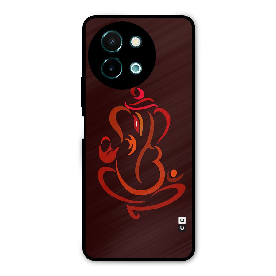 Jai Ganesha Metal Back Case for Vivo Y58