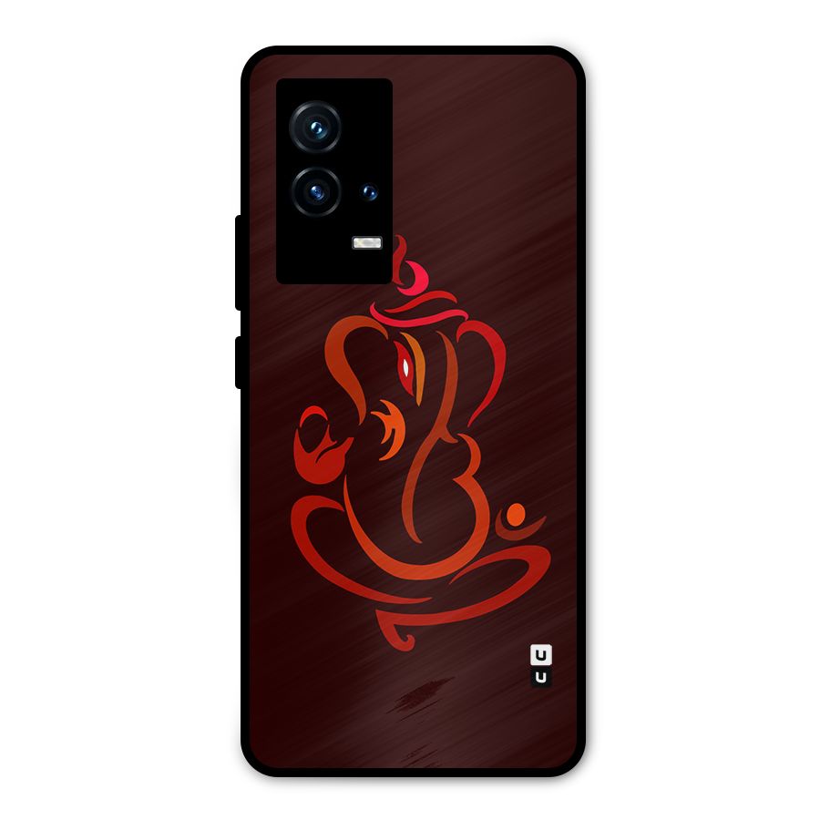 Jai Ganesha Metal Back Case for iQOO 9 5G