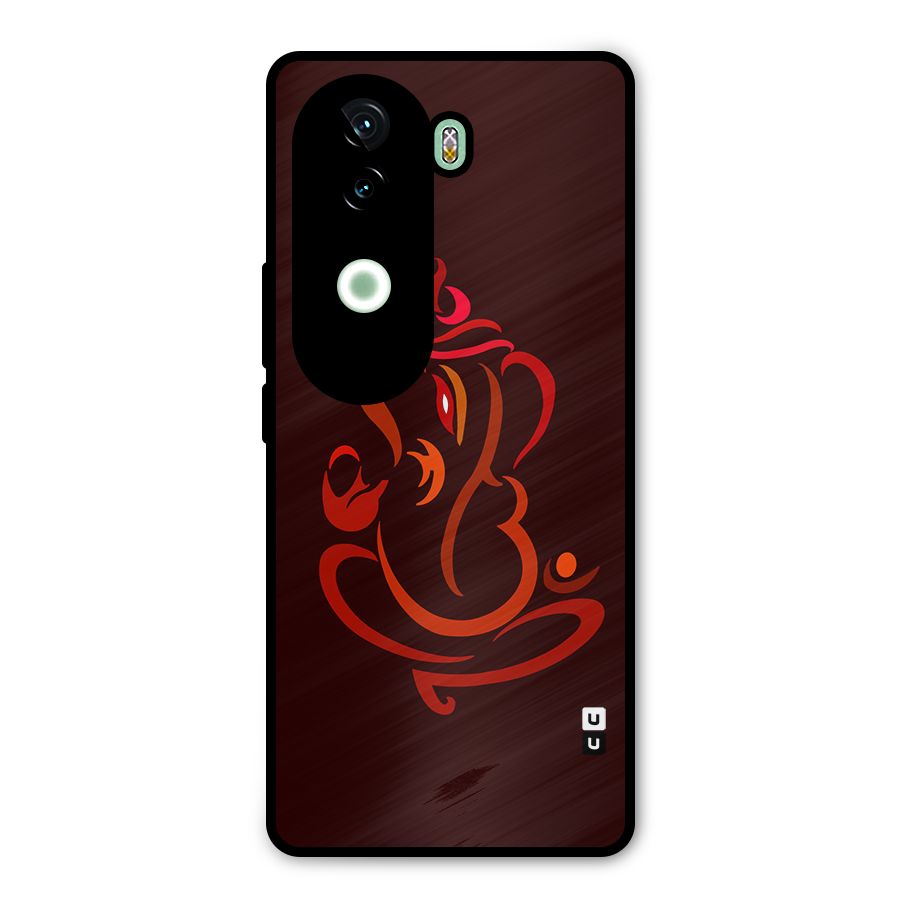 Jai Ganesha Metal Back Case for iQOO Z9s