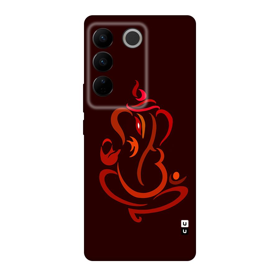 Jai Ganesha Original Polycarbonate Back Case for Vivo V27