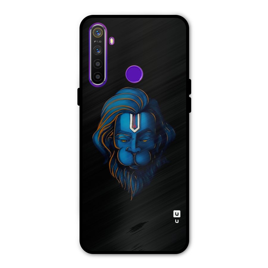 Jai Hanuman Glass Back Case for Realme 5s
