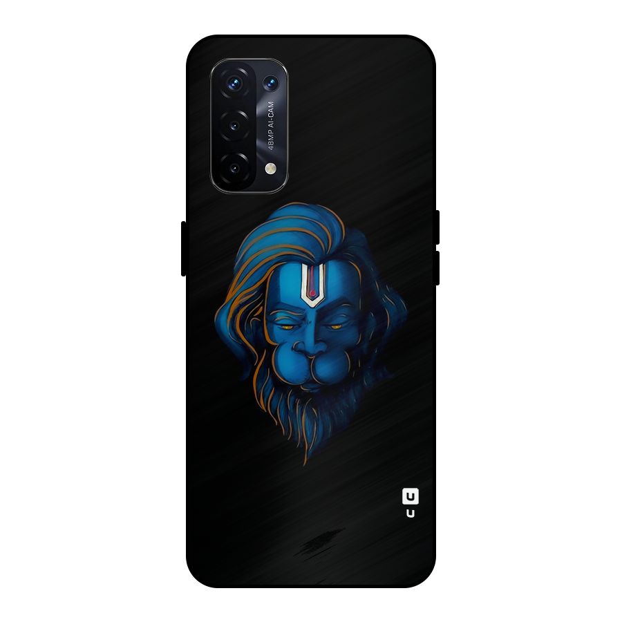 Jai Hanuman Metal Back Case for Oppo A74 5G