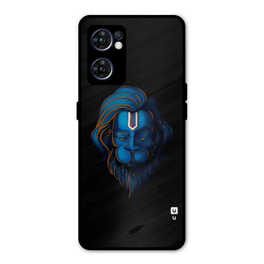 Jai Hanuman Metal Back Case for Oppo Reno7 5G