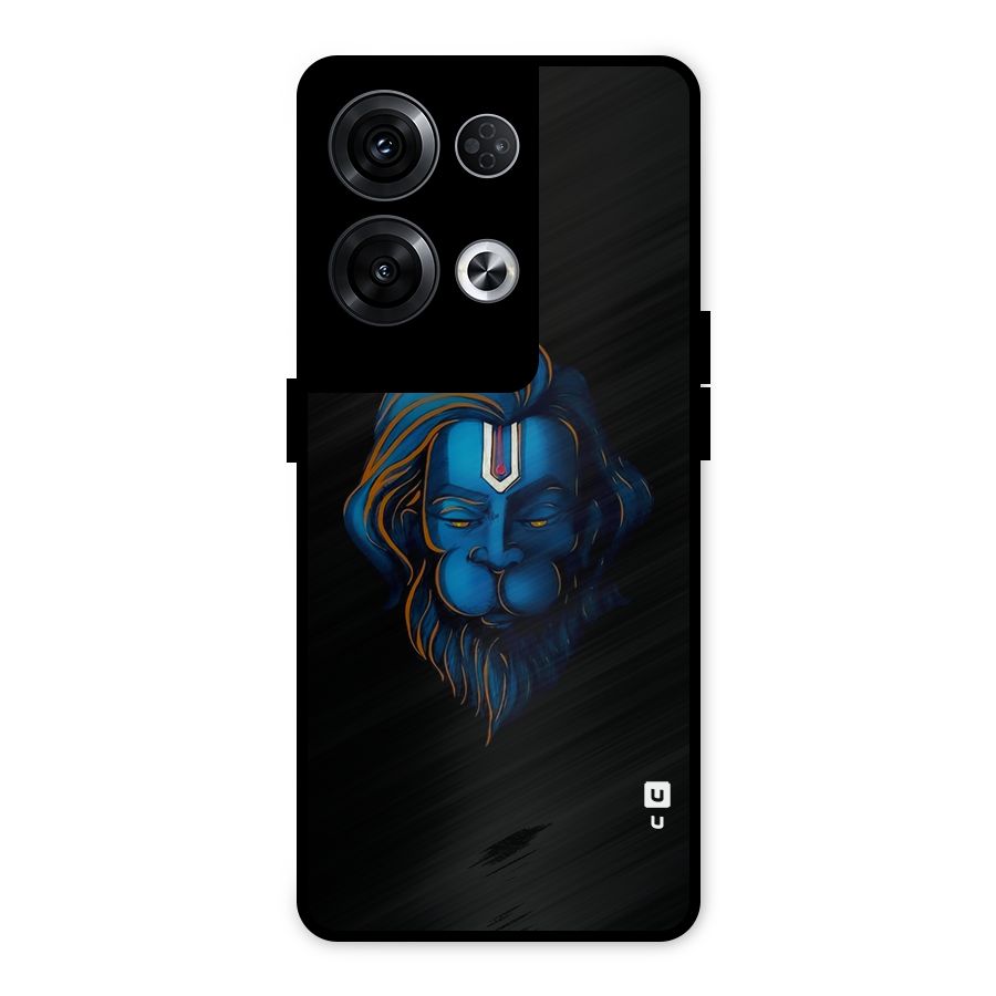 Jai Hanuman Metal Back Case for Oppo Reno8 Pro 5G