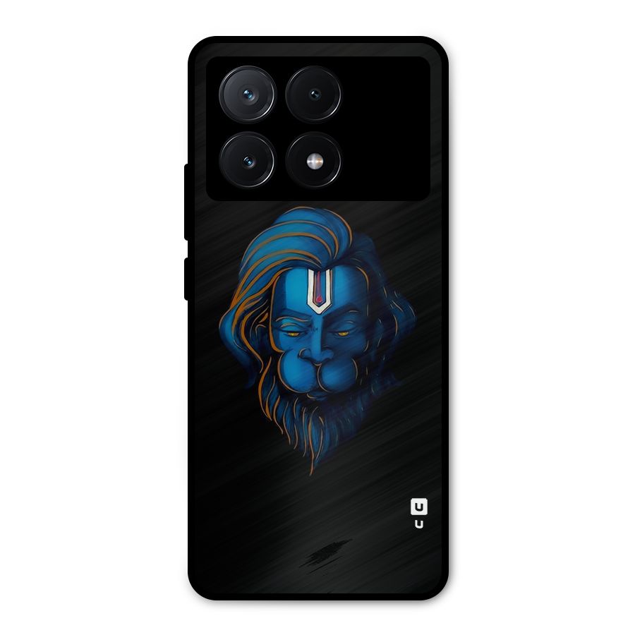 Jai Hanuman Metal Back Case for Poco X6 Pro