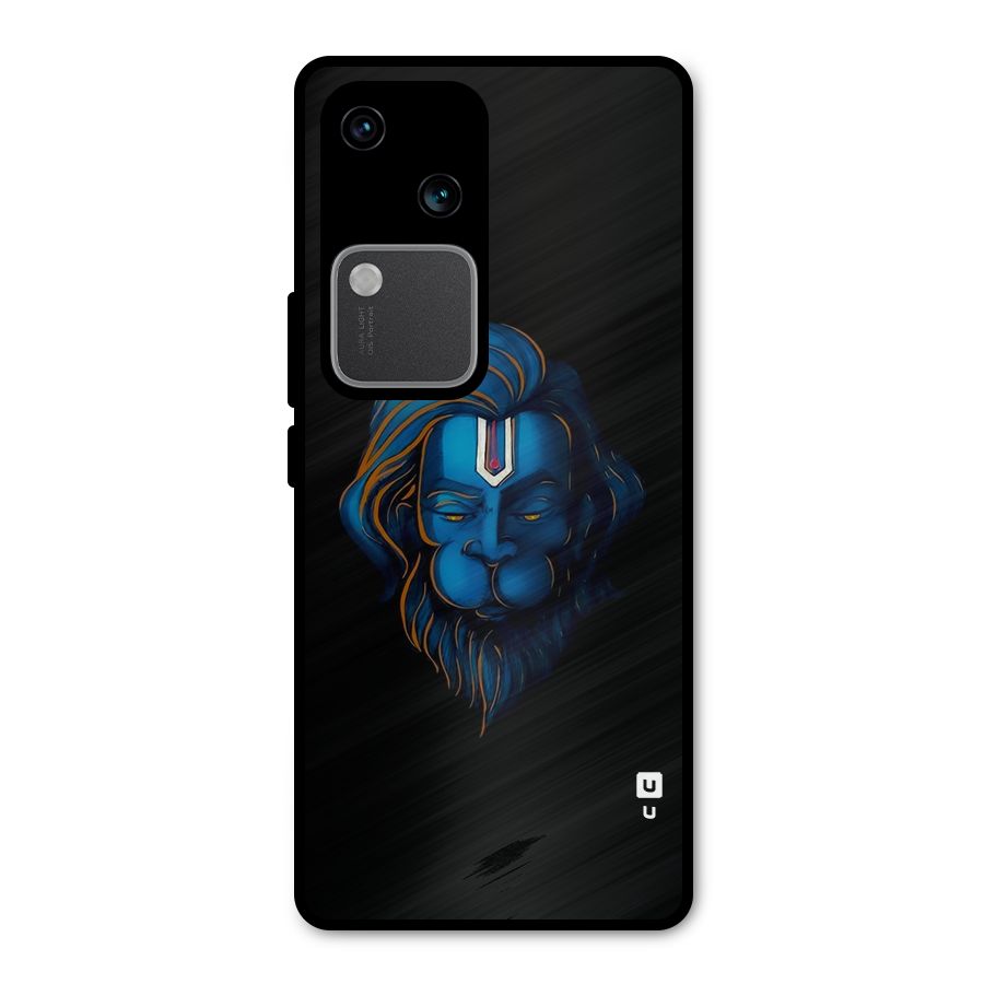 Jai Hanuman Metal Back Case for Vivo V30 Pro