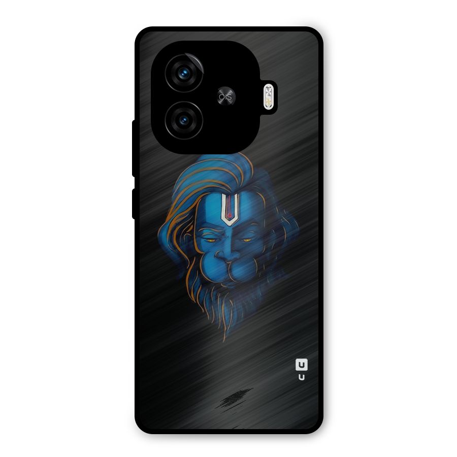 Jai Hanuman Metal Back Case for iQOO Z9 Turbo