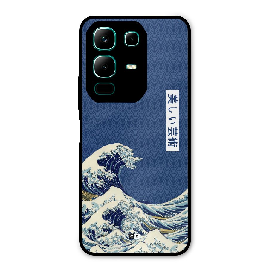 Japanese Art Metal Back Case for Infinix Note 50x