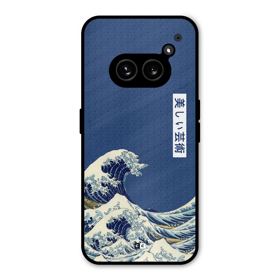 Japanese Art Metal Back Case for Nothing Phone 2a Plus
