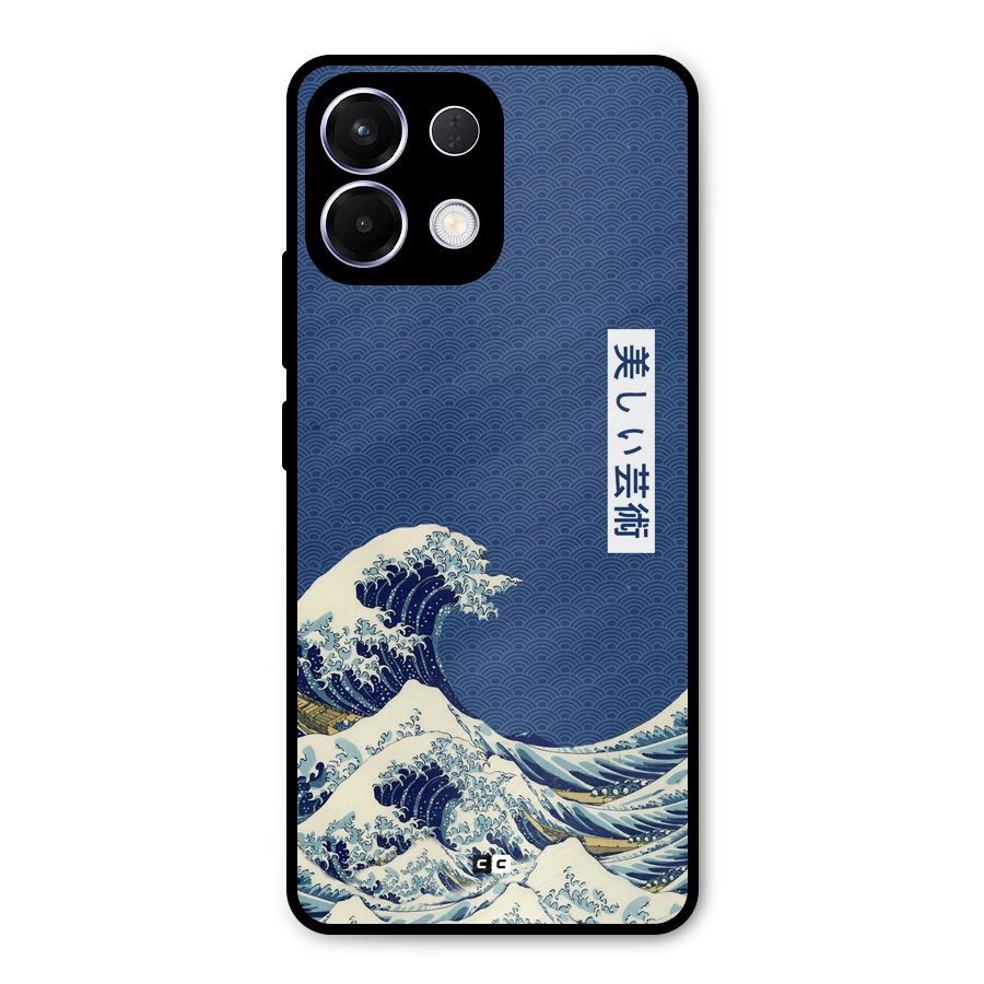 Japanese Art Metal Back Case for Oppo K13