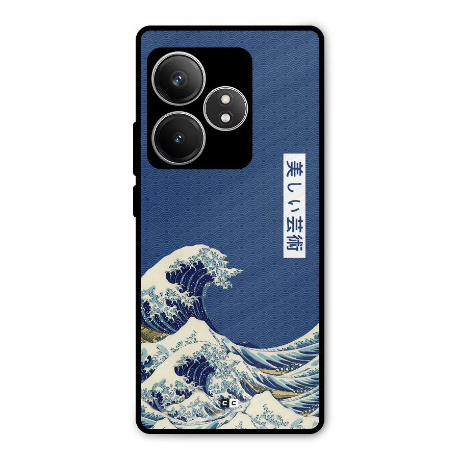 Japanese Art Metal Back Case for Realme GT 6T