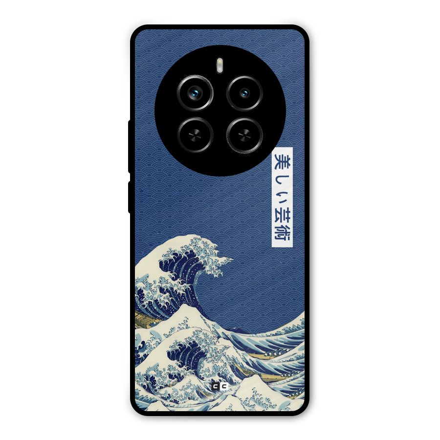 Japanese Art Metal Back Case for Realme P1 Pro