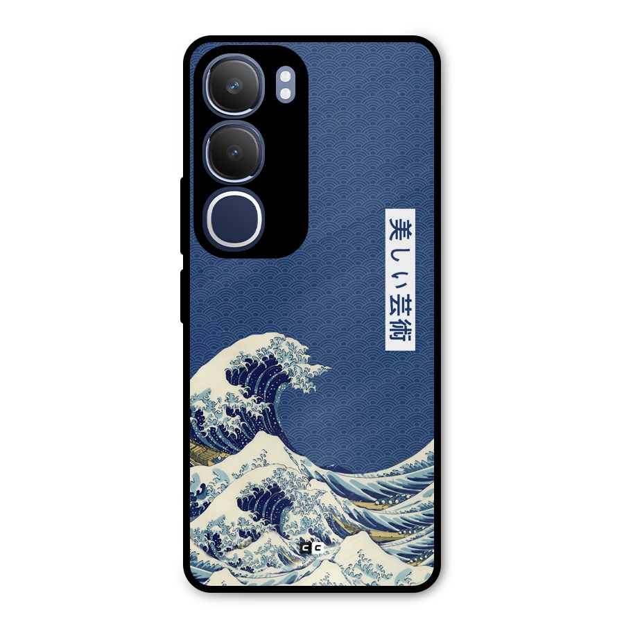 Japanese Art Metal Back Case for Vivo Y29