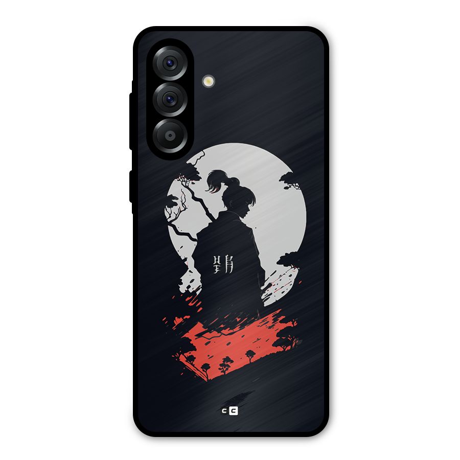 Japanese Warrior Metal Back Case for Galaxy A56