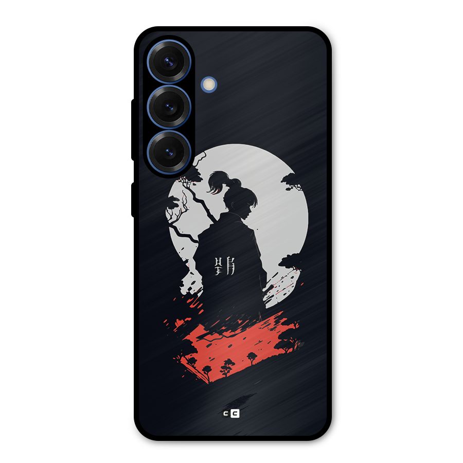 Japanese Warrior Metal Back Case for Galaxy S25