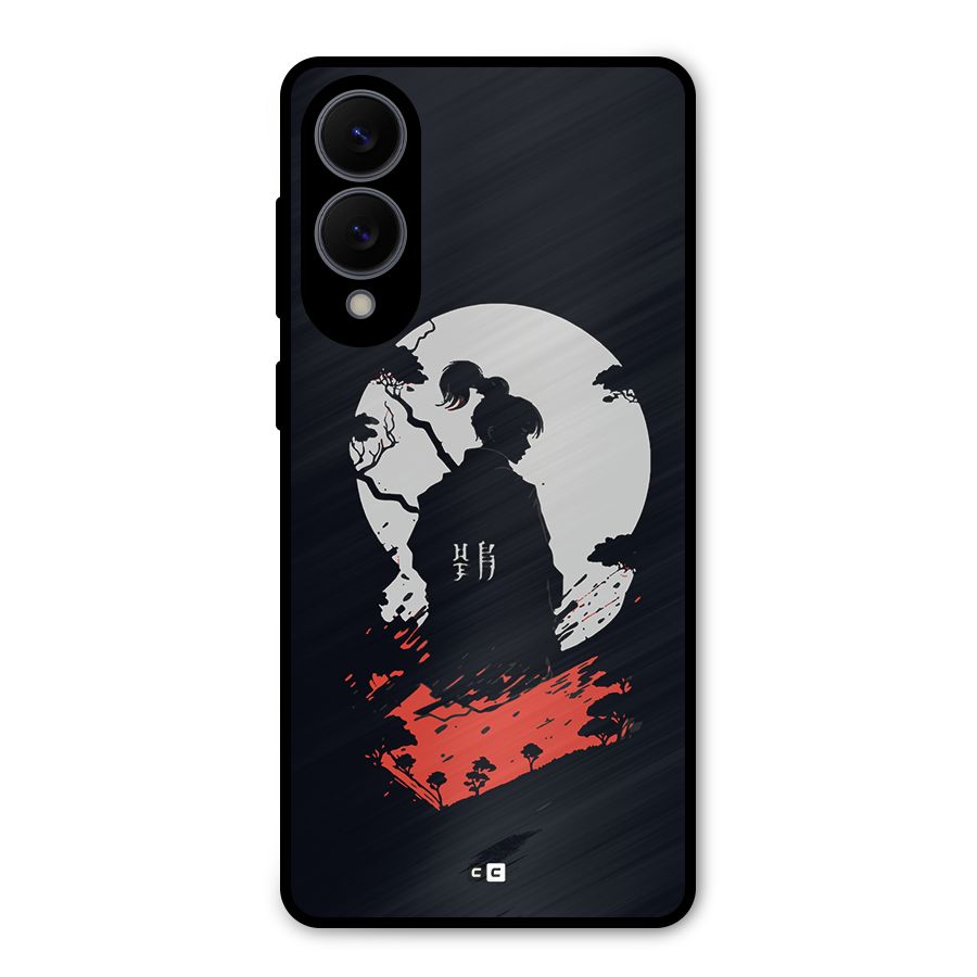 Japanese Warrior Metal Back Case for Galaxy S25 Edge