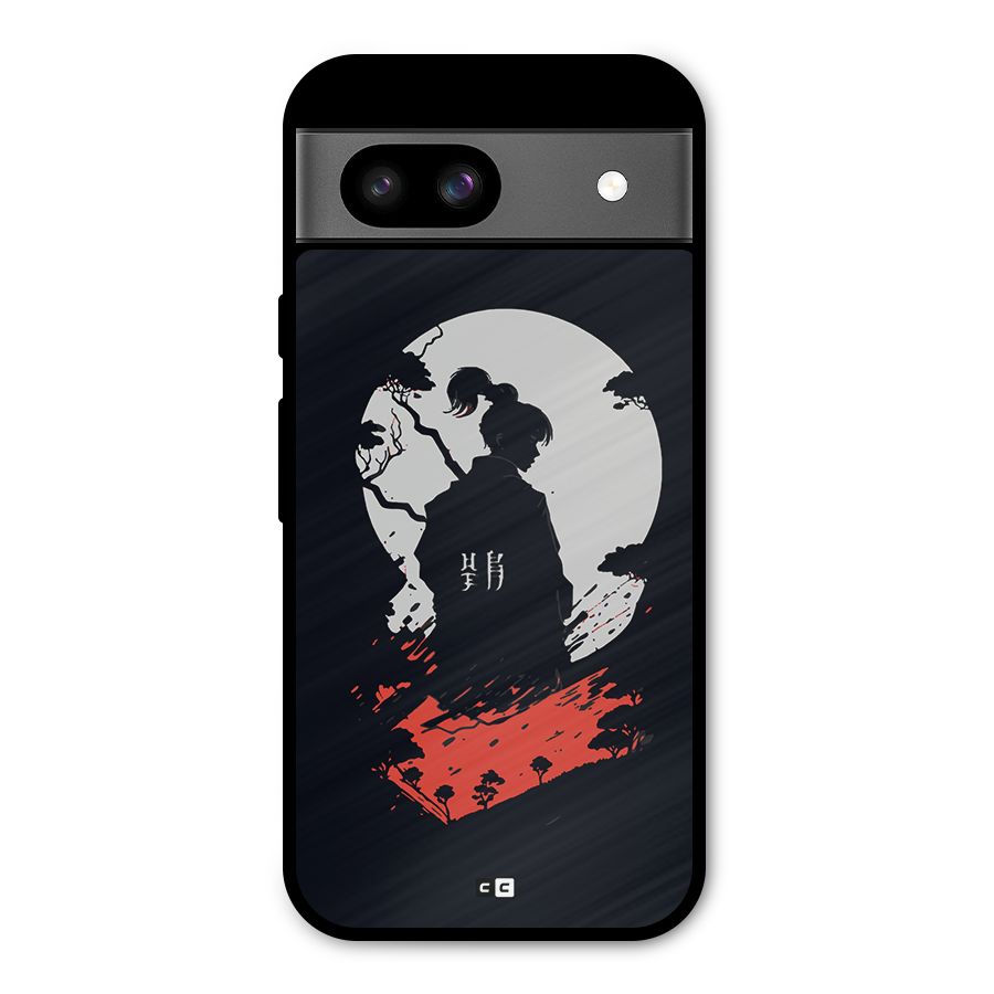 Japanese Warrior Metal Back Case for Google Pixel 8a
