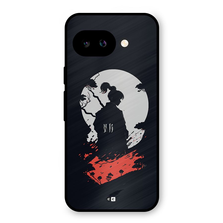 Japanese Warrior Metal Back Case for Google Pixel 9a
