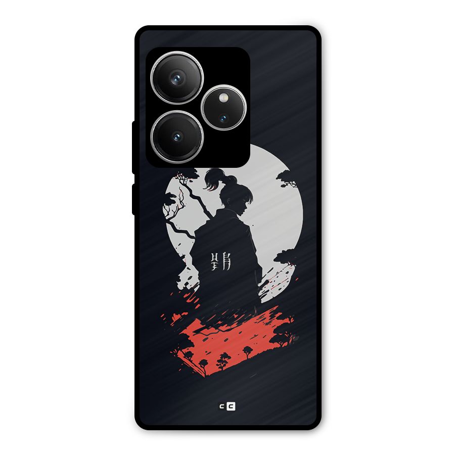 Japanese Warrior Metal Back Case for Realme GT 6