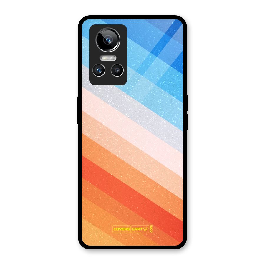 Jazzy Pattern Glass Back Case for Realme GT Neo 3