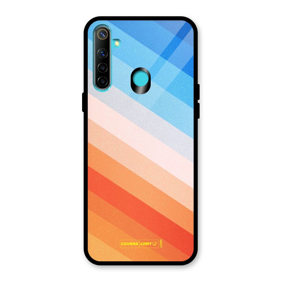 Jazzy Pattern Glass Back Case for Realme Narzo 10