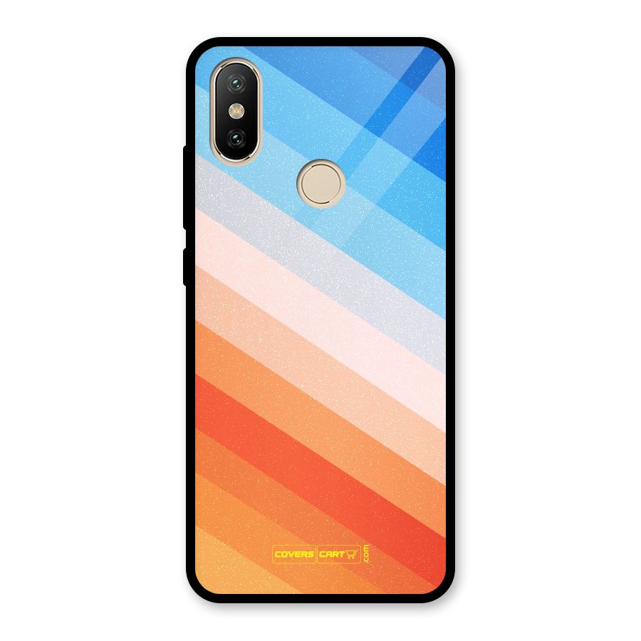 Jazzy Pattern Glass Back Case for Redmi A2