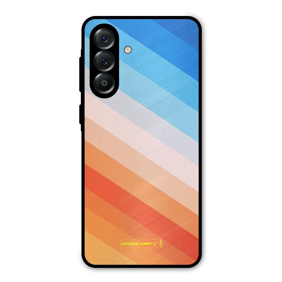 Jazzy Pattern Metal Back Case for Galaxy A36