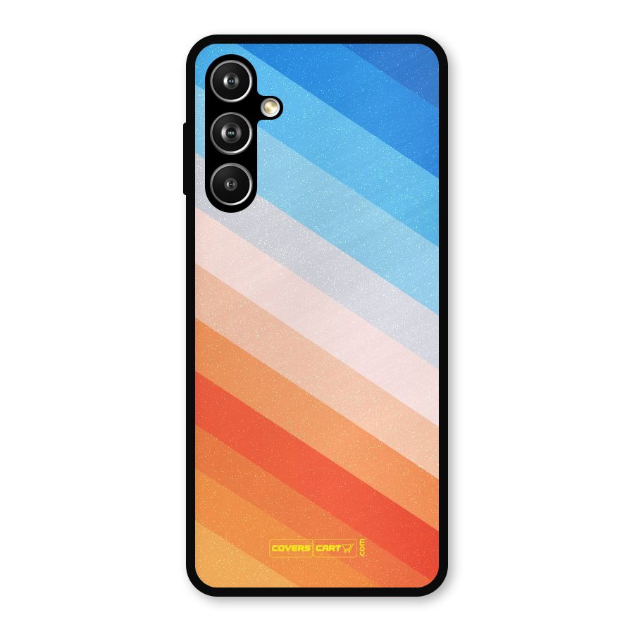 Jazzy Pattern Metal Back Case for Galaxy F54