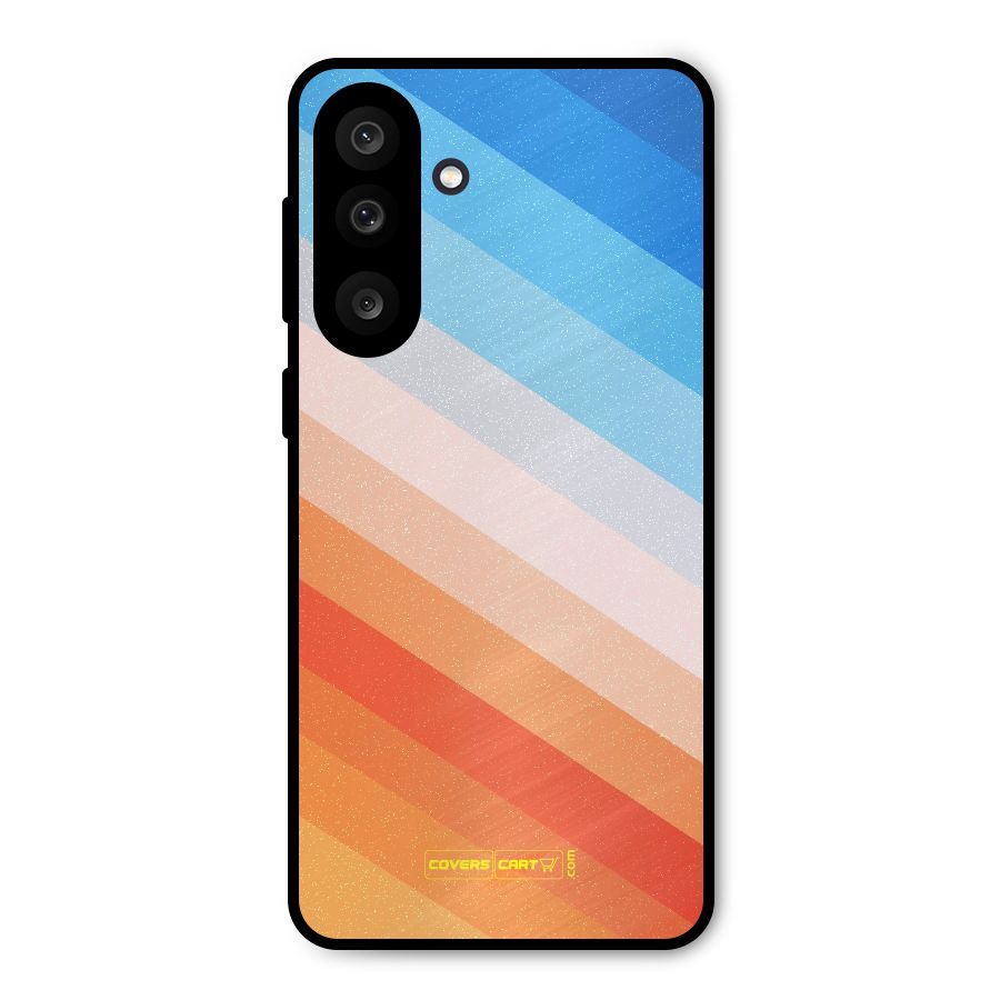 Jazzy Pattern Metal Back Case for Galaxy M56