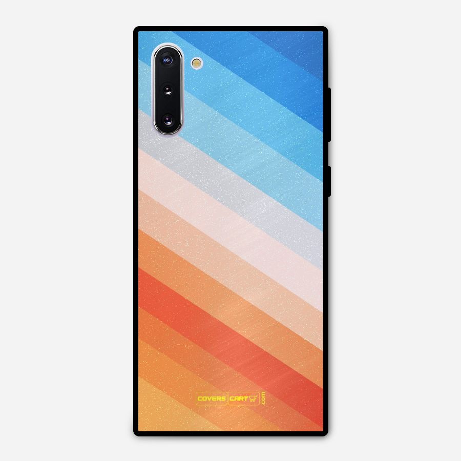 Jazzy Pattern Metal Back Case for Galaxy Note 10
