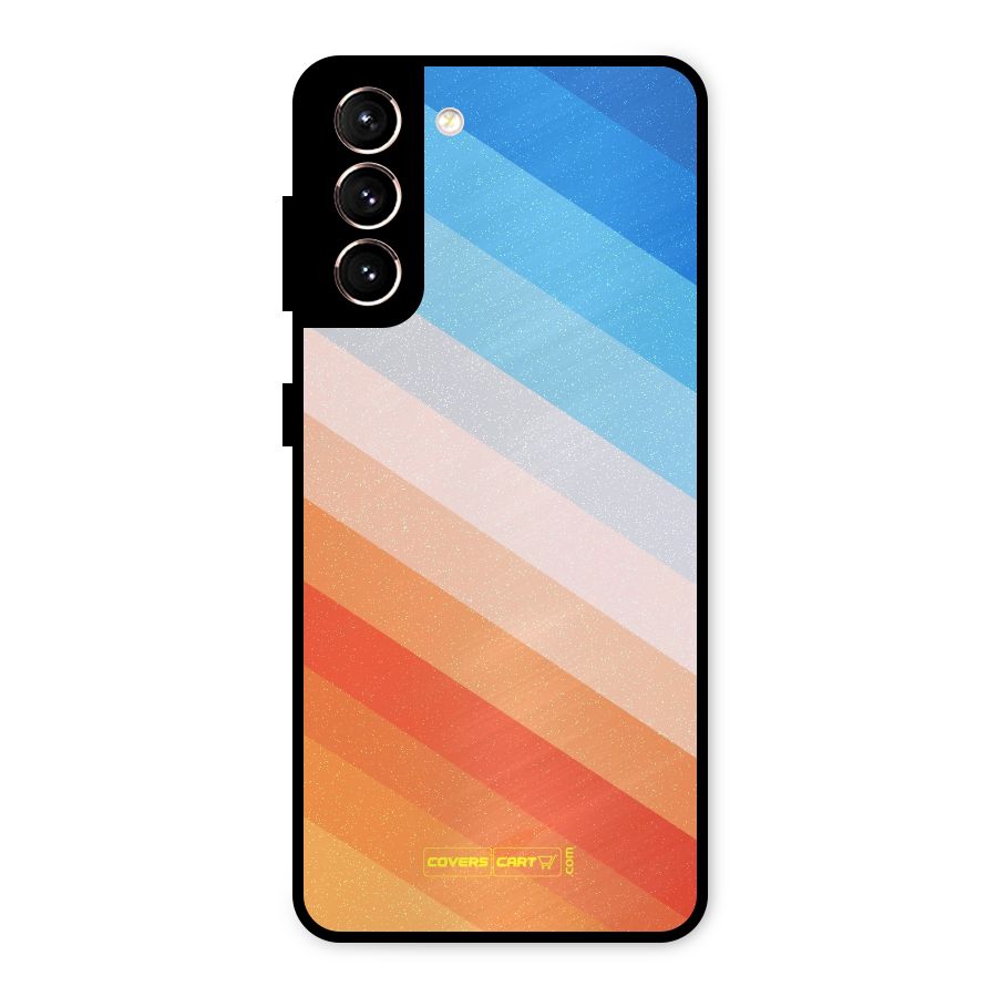 Jazzy Pattern Metal Back Case for Galaxy S21 5G