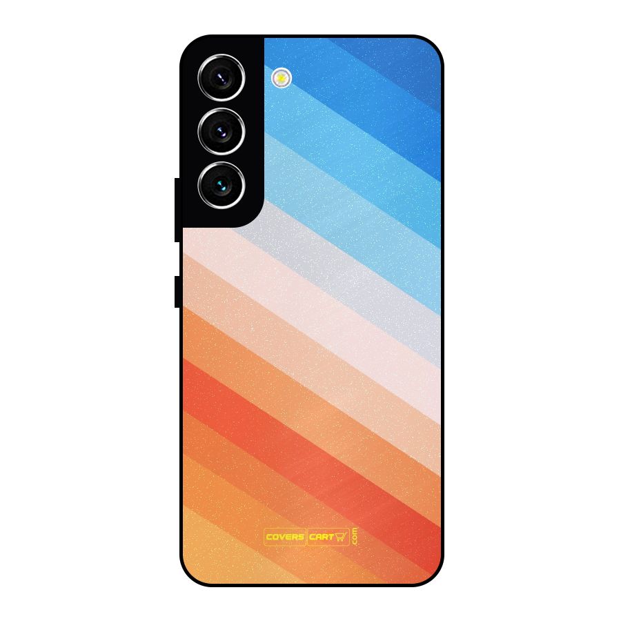 Jazzy Pattern Metal Back Case for Galaxy S22 5G
