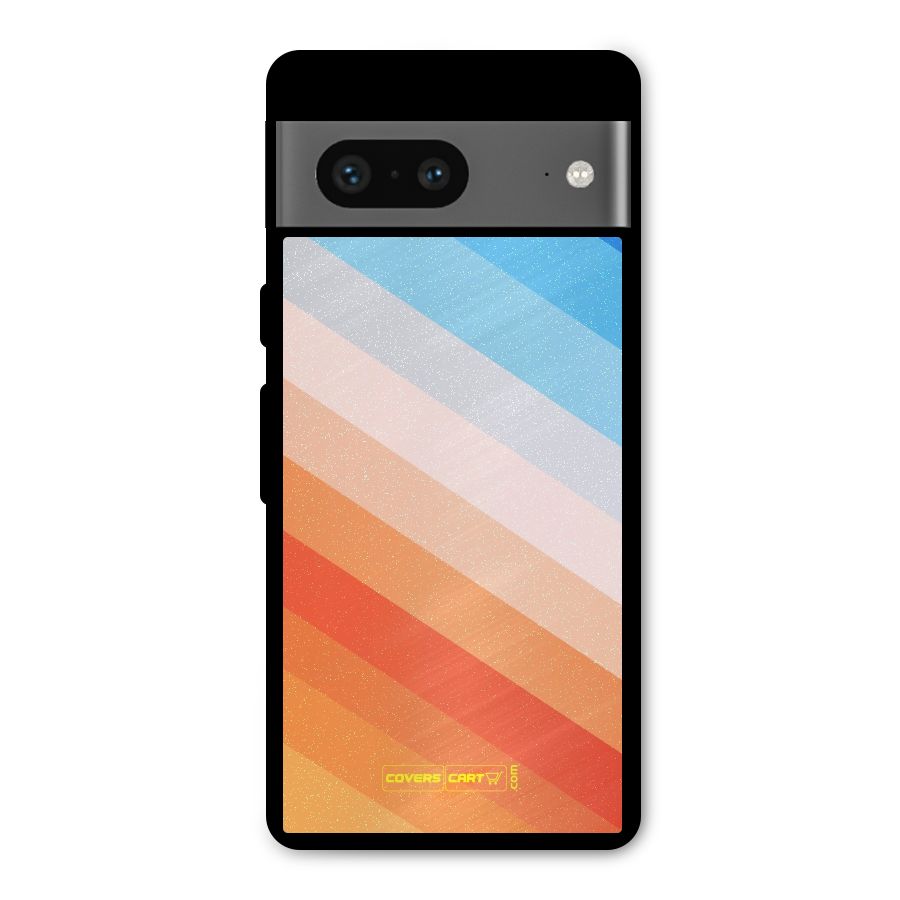 Jazzy Pattern Metal Back Case for Google Pixel 7