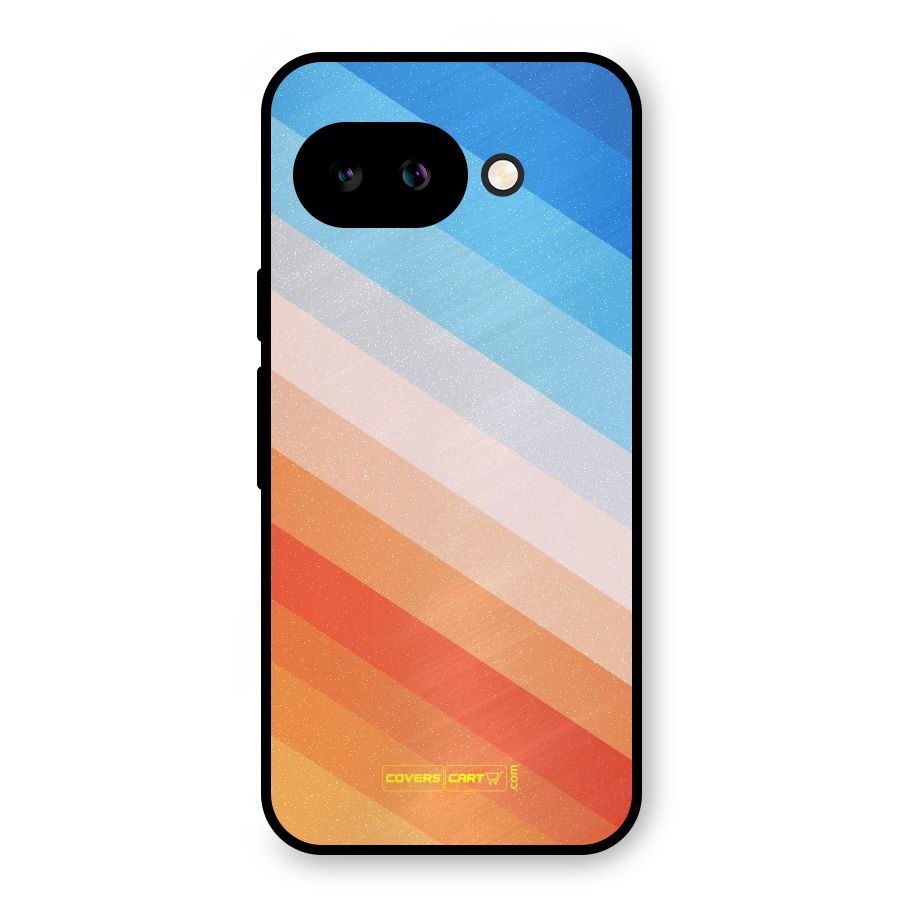 Jazzy Pattern Metal Back Case for Google Pixel 9a